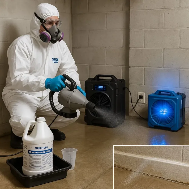 Sanitization and Odor Removal process in Wadsworth, IL