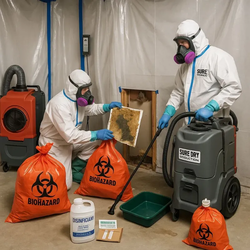 Contaminated Water Handling Protocols process in Wadsworth, IL